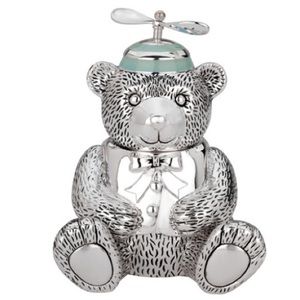 Reed and Barton Silver Teddy Bank